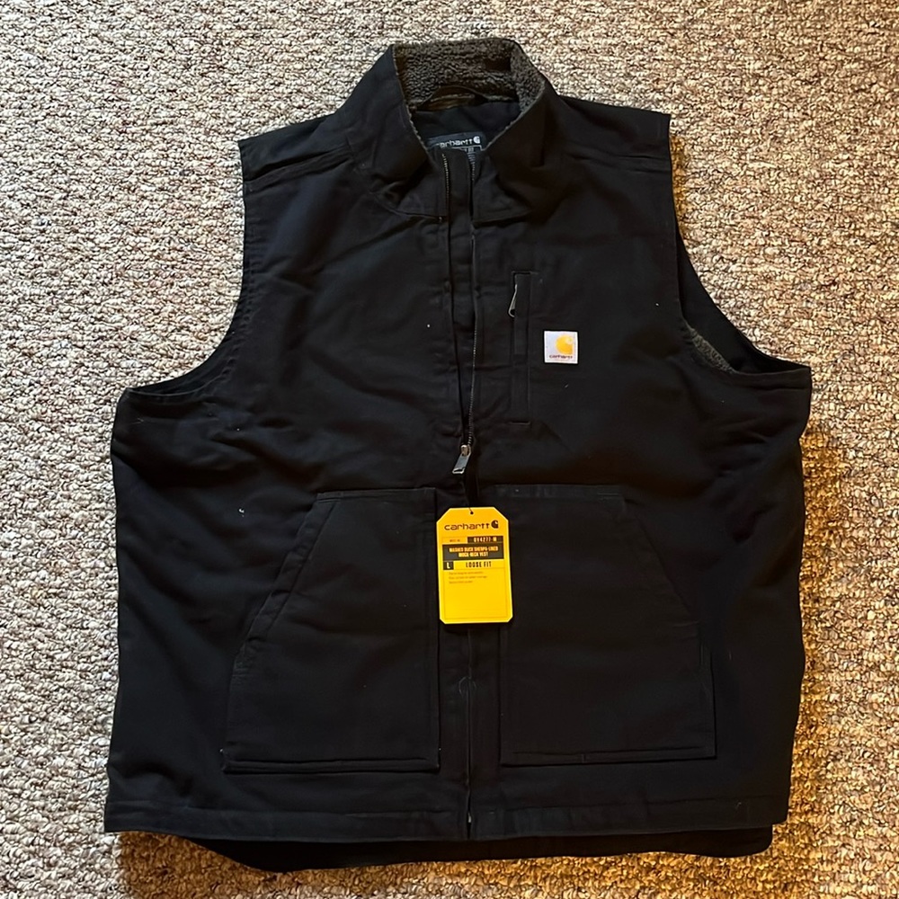 Men’s XL Carhartt Loose Fit Sherpa-Lined Vest